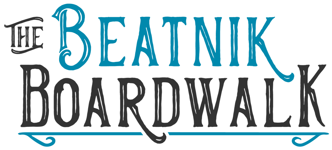 The Beatnik Boardwalk Logo Design